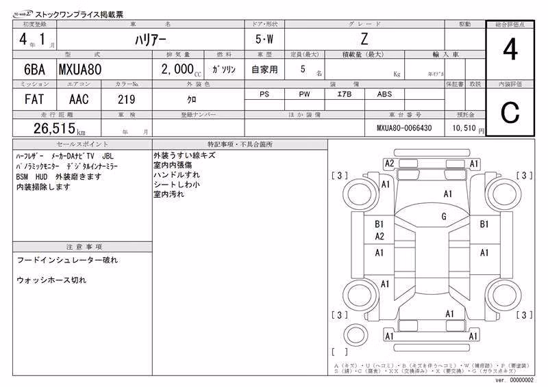 TOYOTA HARRIER