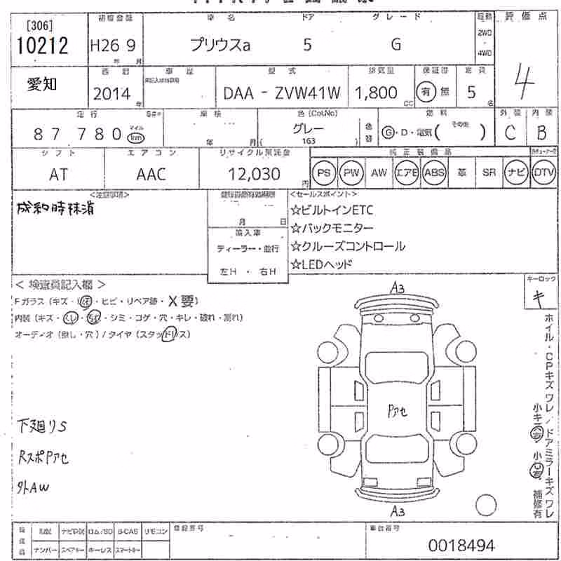 TOYOTA PRIUS ALPHA