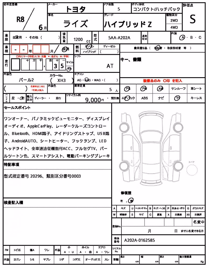 TOYOTA RAIZE