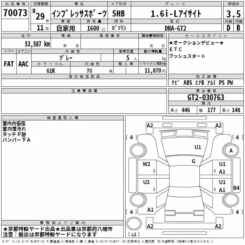 SUBARU IMPREZA