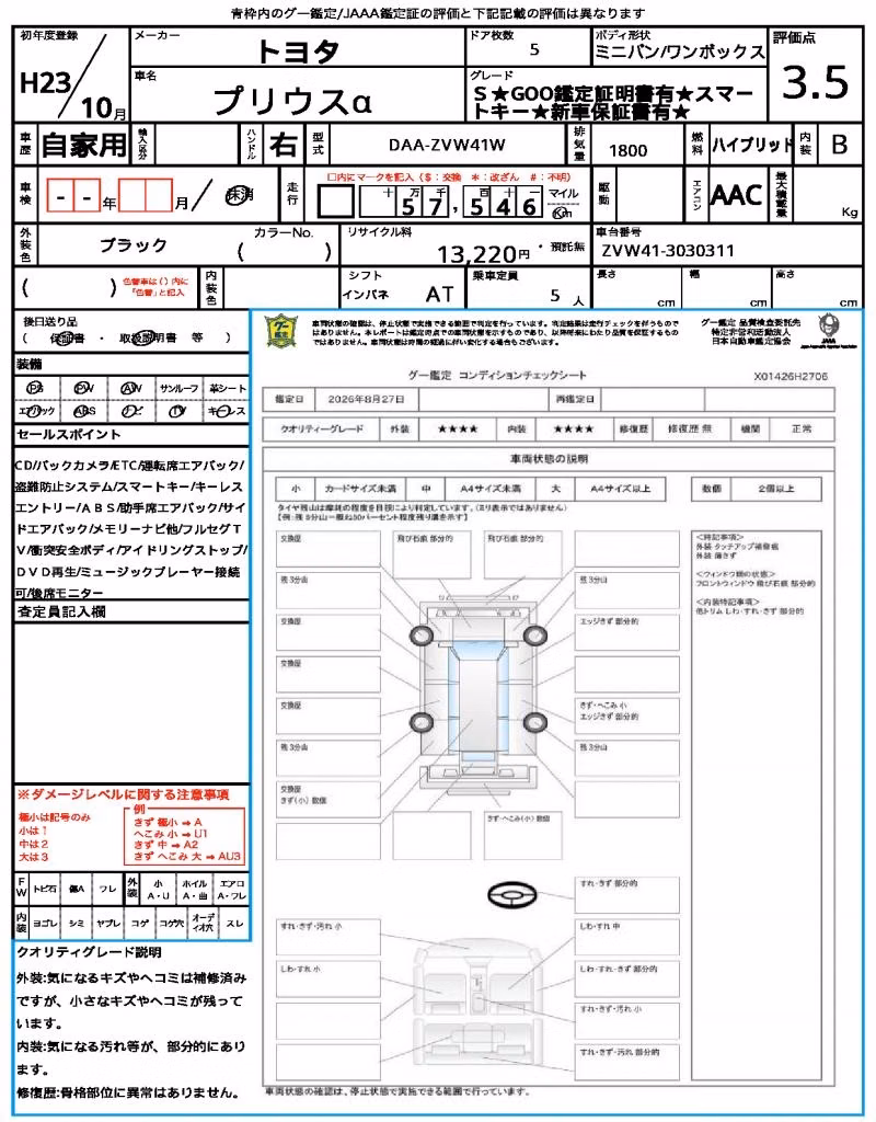 TOYOTA PRIUS ALPHA