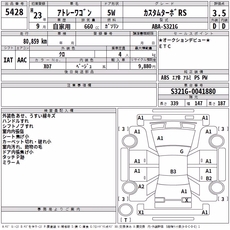 DAIHATSU ATRAI