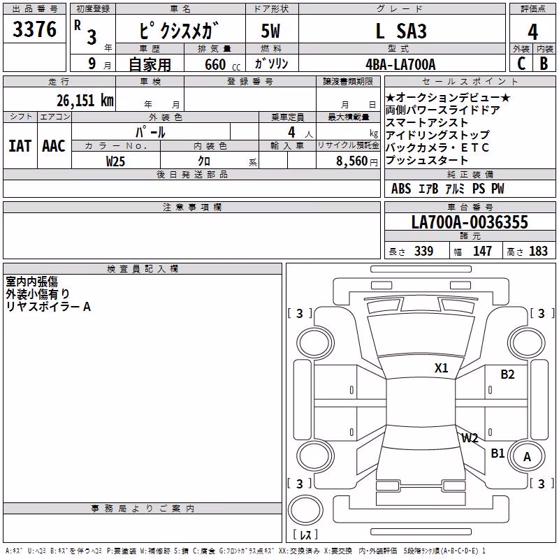 TOYOTA PIXIS MEGA
