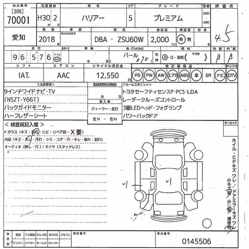 TOYOTA HARRIER