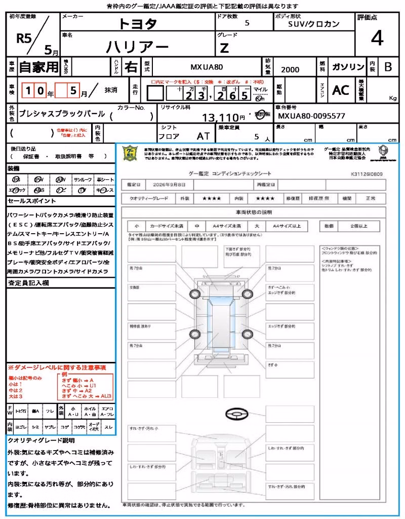 TOYOTA HARRIER
