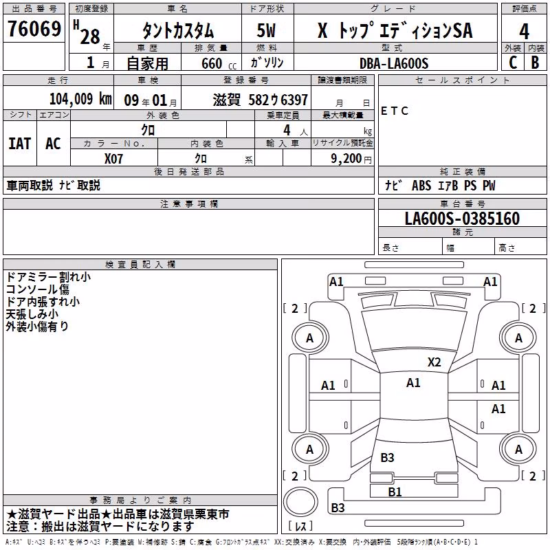DAIHATSU TANTO