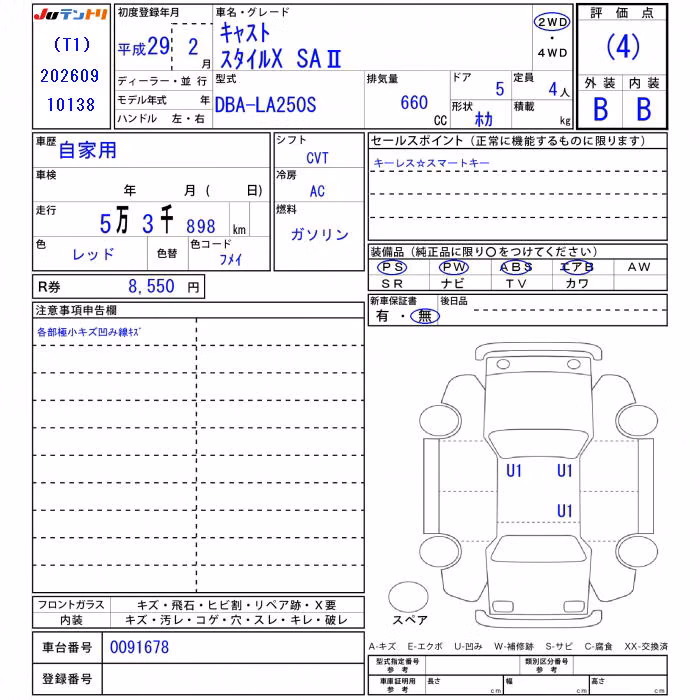 DAIHATSU CAST