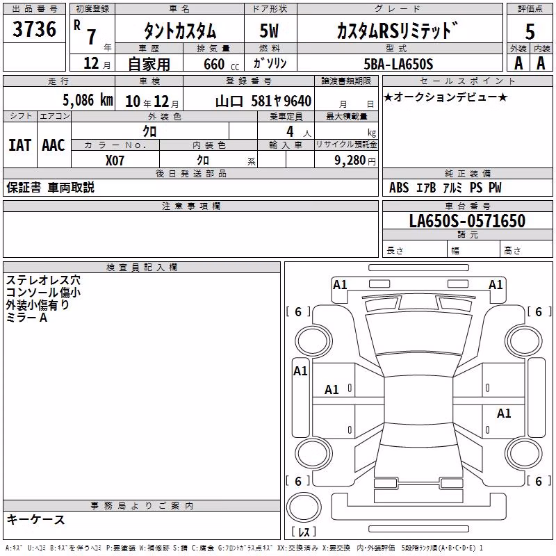 DAIHATSU TANTO