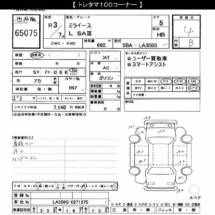 DAIHATSU MIRA E:S