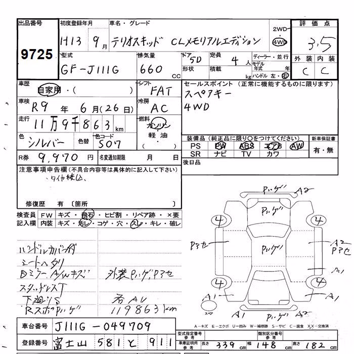 DAIHATSU TERIOS KID