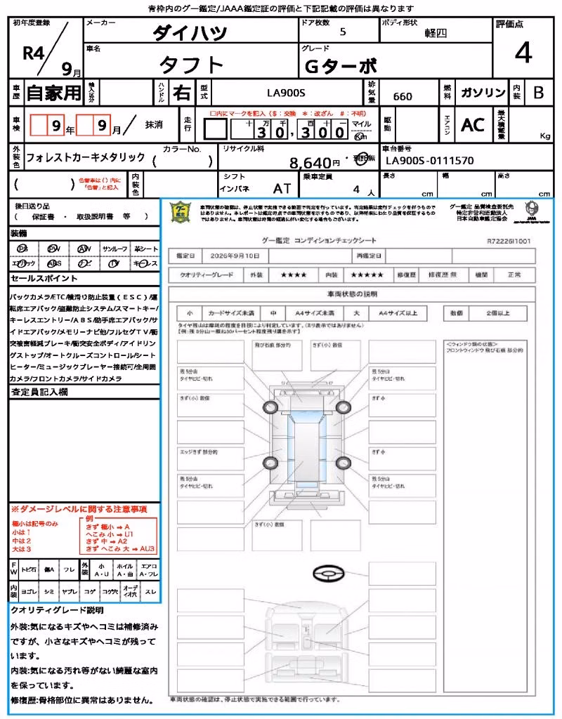 DAIHATSU TAFT