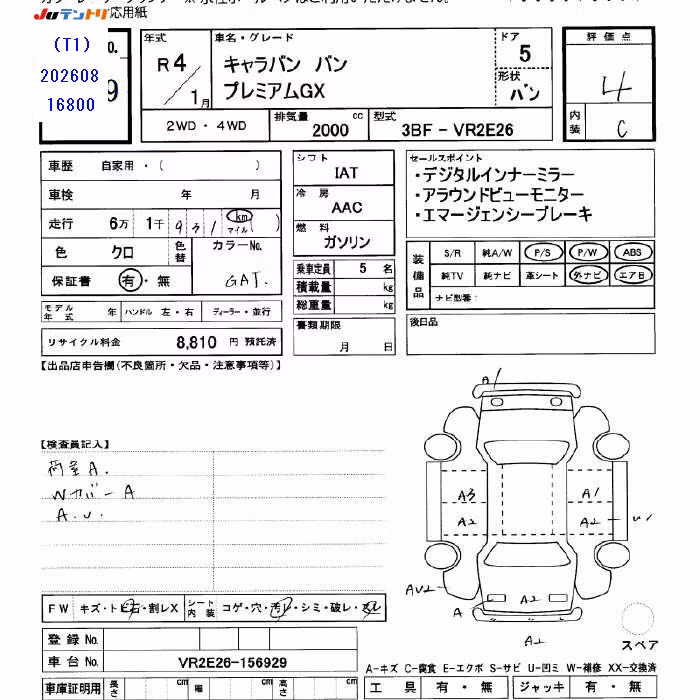 NISSAN CARAVAN