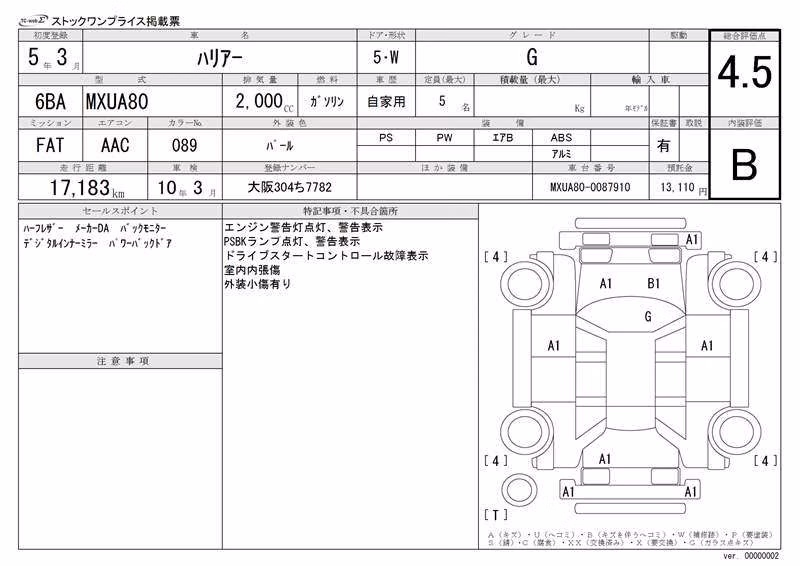 TOYOTA HARRIER