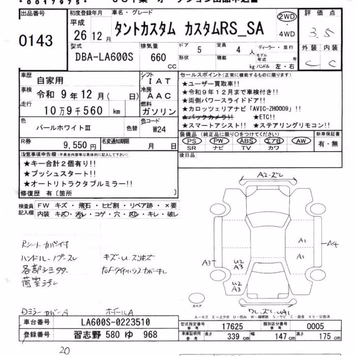 DAIHATSU TANTO