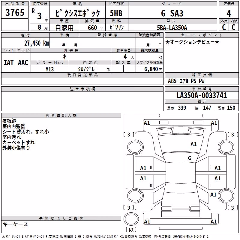 TOYOTA PIXIS EPOCH