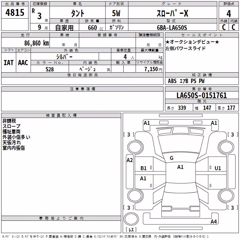 DAIHATSU TANTO
