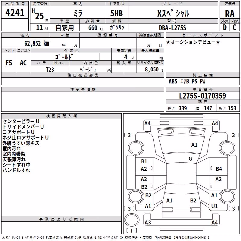 DAIHATSU MIRA