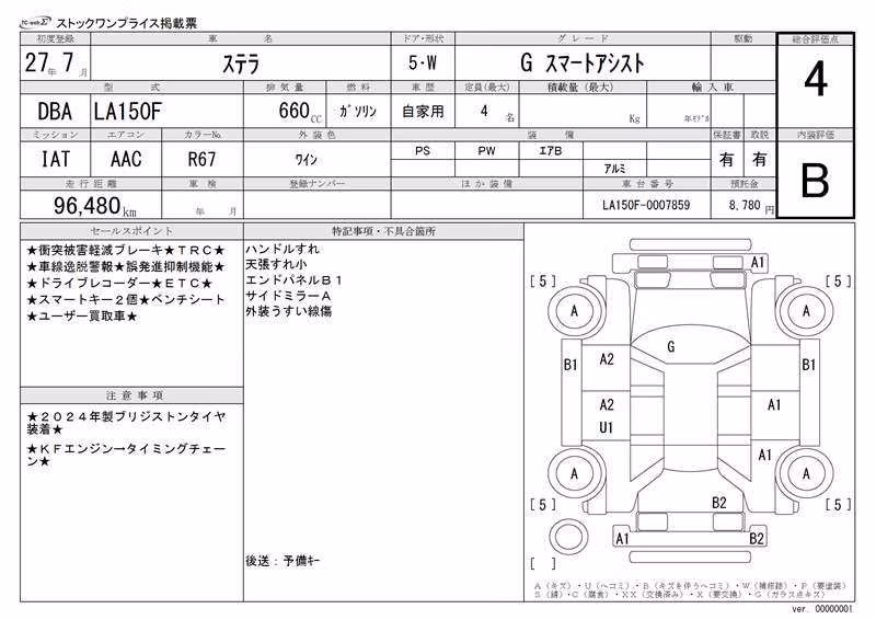 SUBARU STELLA