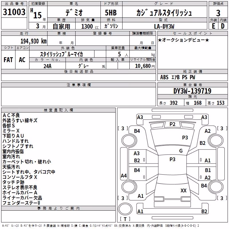 MAZDA DEMIO