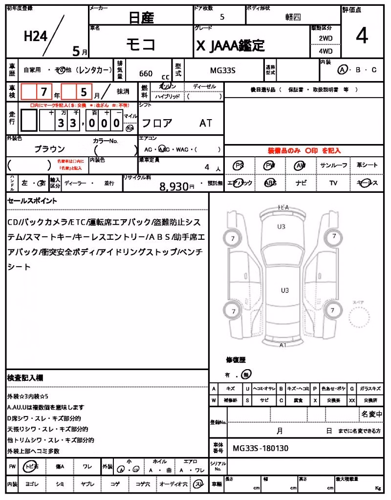 NISSAN MOCO