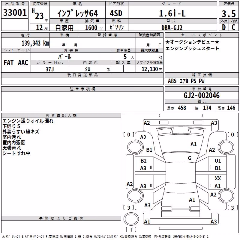 SUBARU IMPREZA