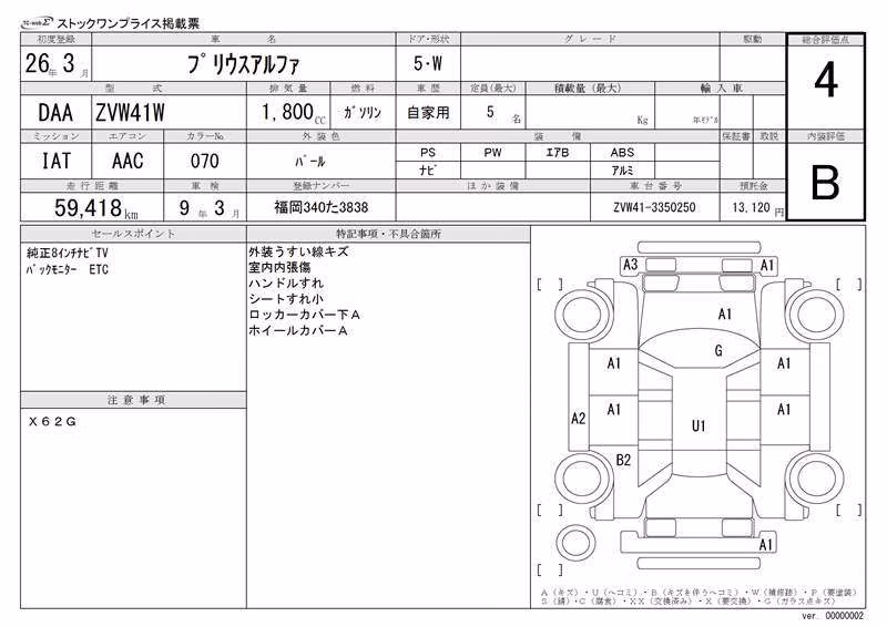 TOYOTA PRIUS ALPHA