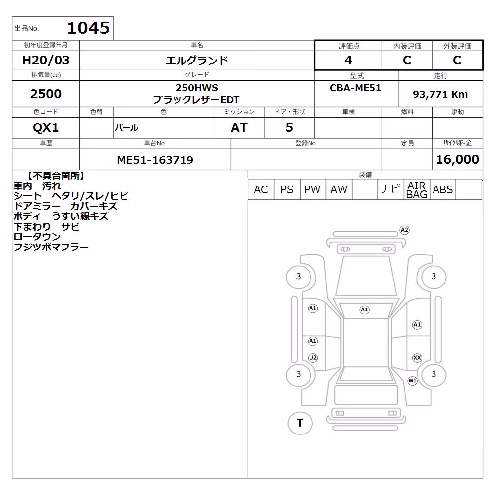 NISSAN ELGRAND