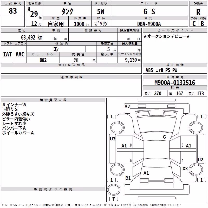 TOYOTA TANK