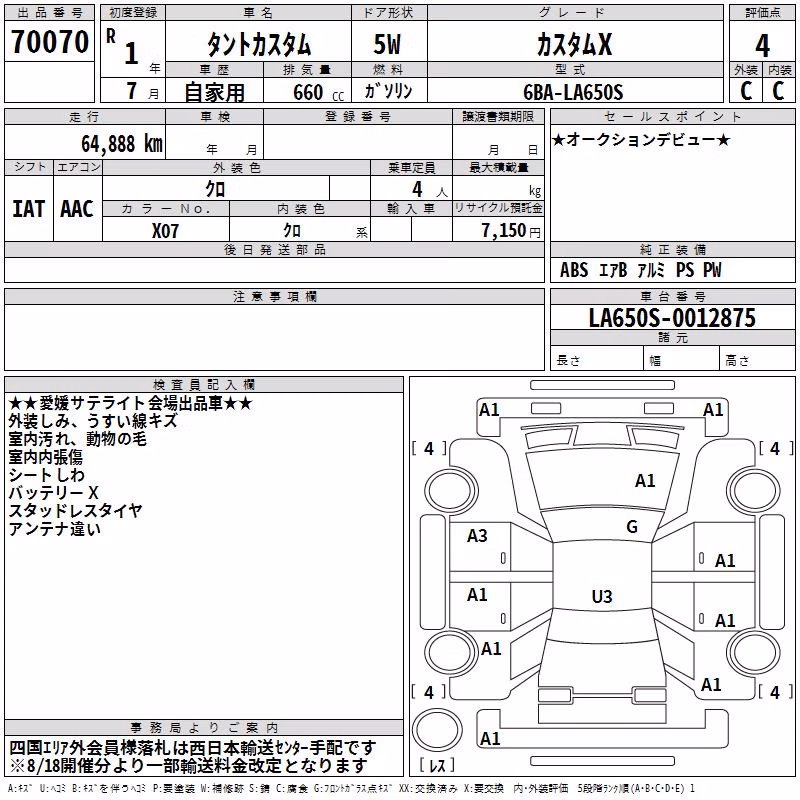 DAIHATSU TANTO