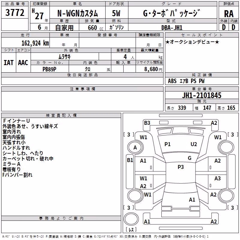 HONDA N-WGN