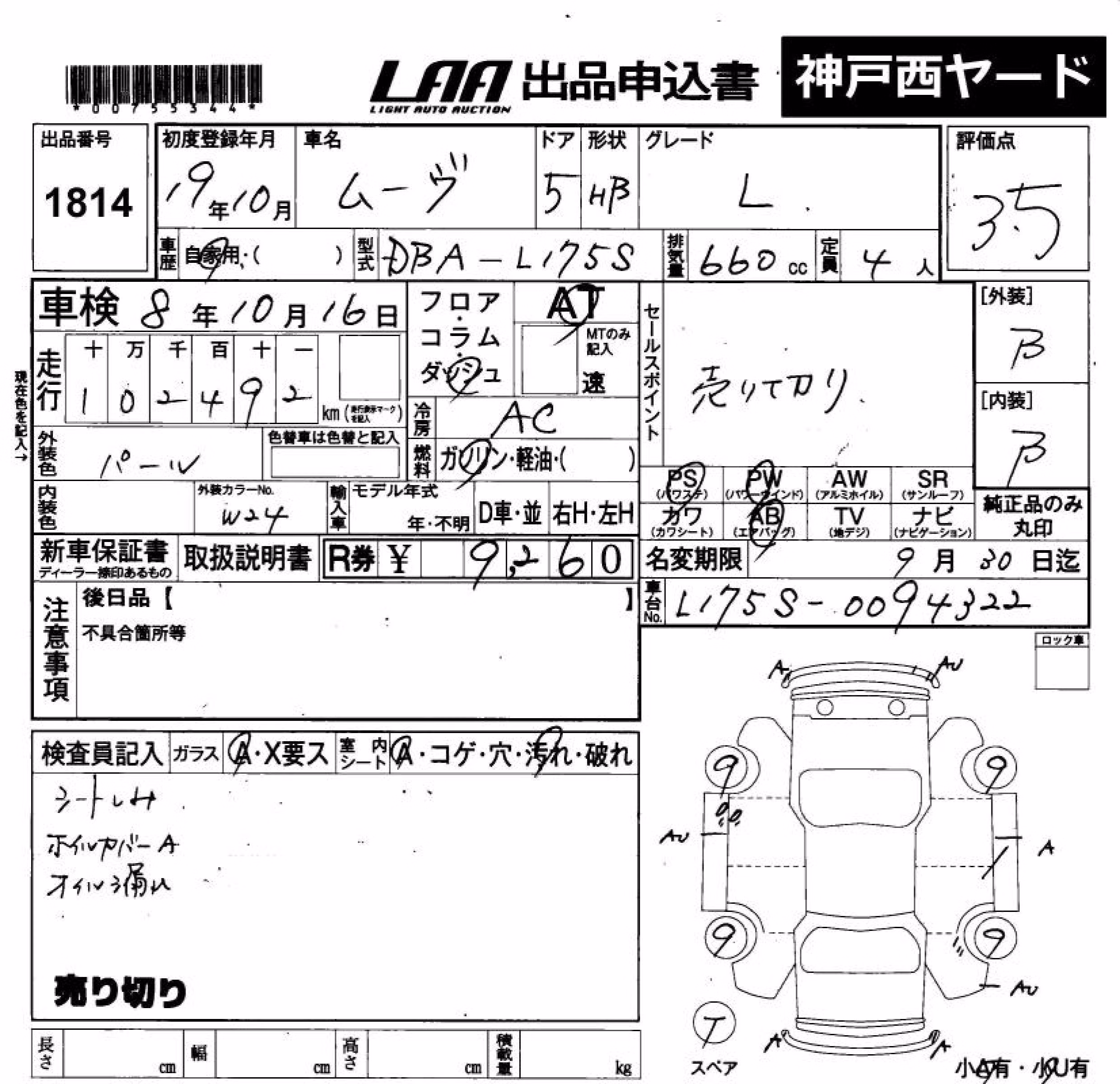 DAIHATSU MOVE