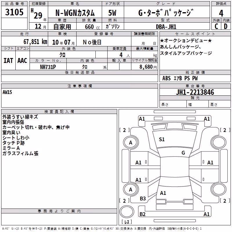 HONDA N-WGN