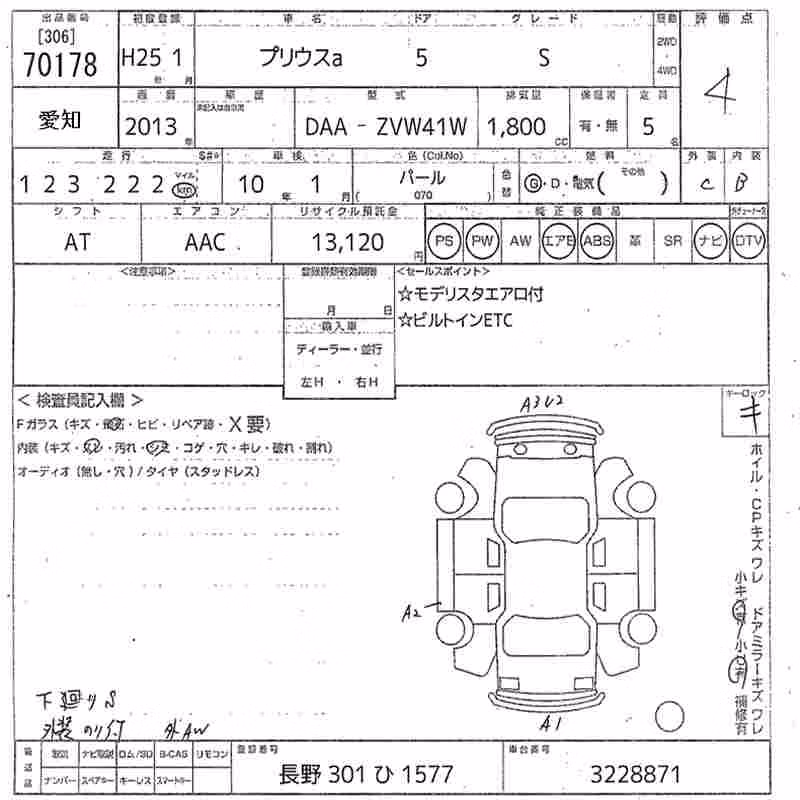TOYOTA PRIUS ALPHA