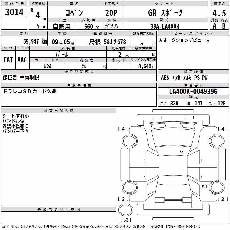 DAIHATSU COPEN