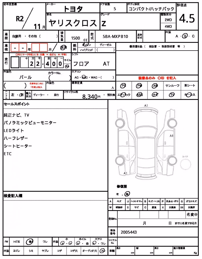 TOYOTA YARIS CROSS
