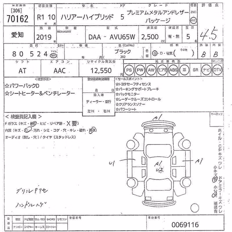 TOYOTA HARRIER