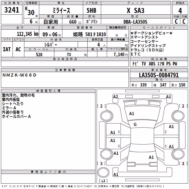 DAIHATSU MIRA E:S