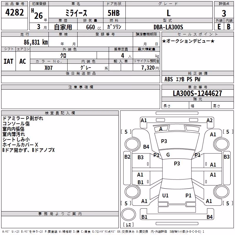 DAIHATSU MIRA E:S