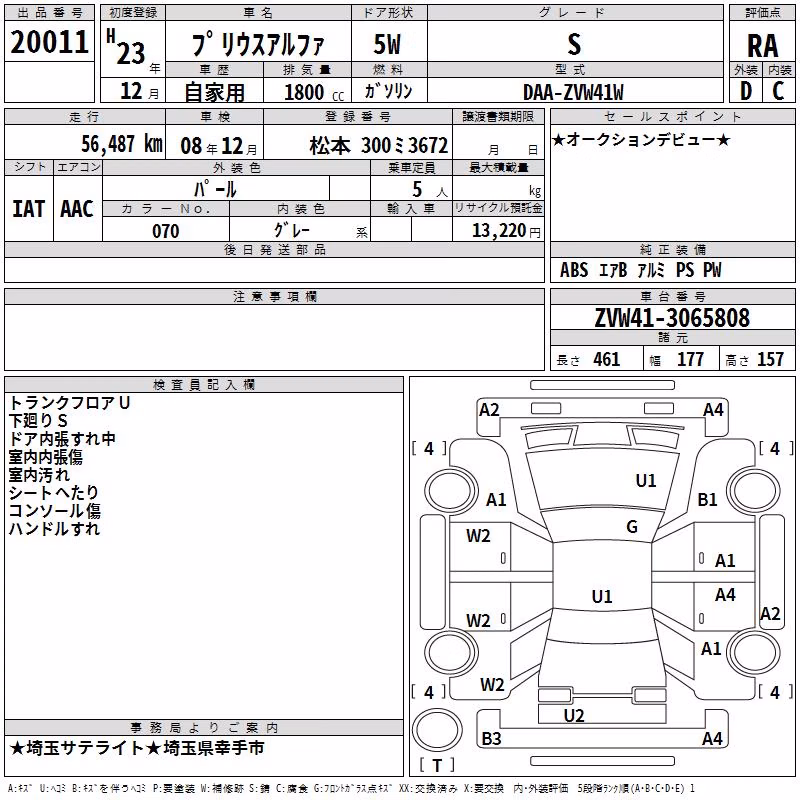 TOYOTA PRIUS ALPHA