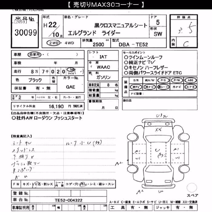 NISSAN ELGRAND