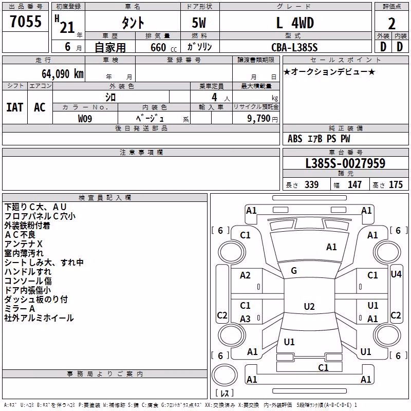 DAIHATSU TANTO