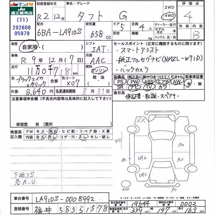 DAIHATSU TAFT