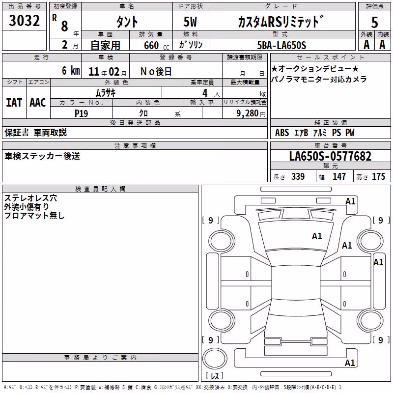 DAIHATSU TANTO