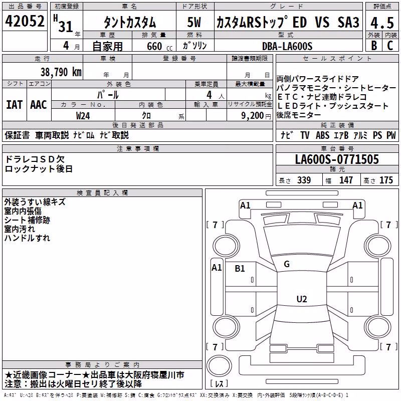 DAIHATSU TANTO