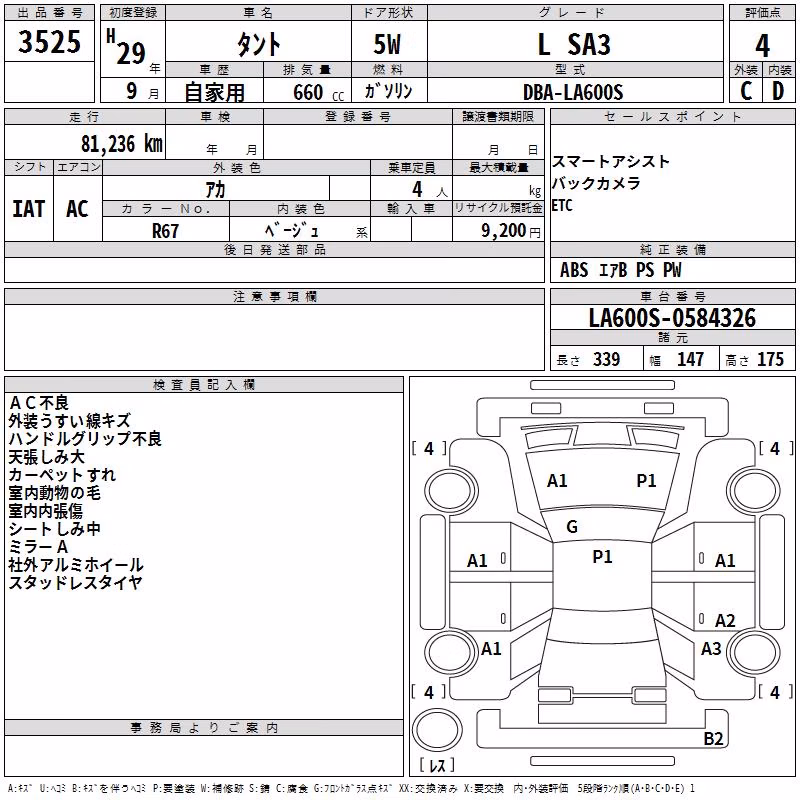 DAIHATSU TANTO