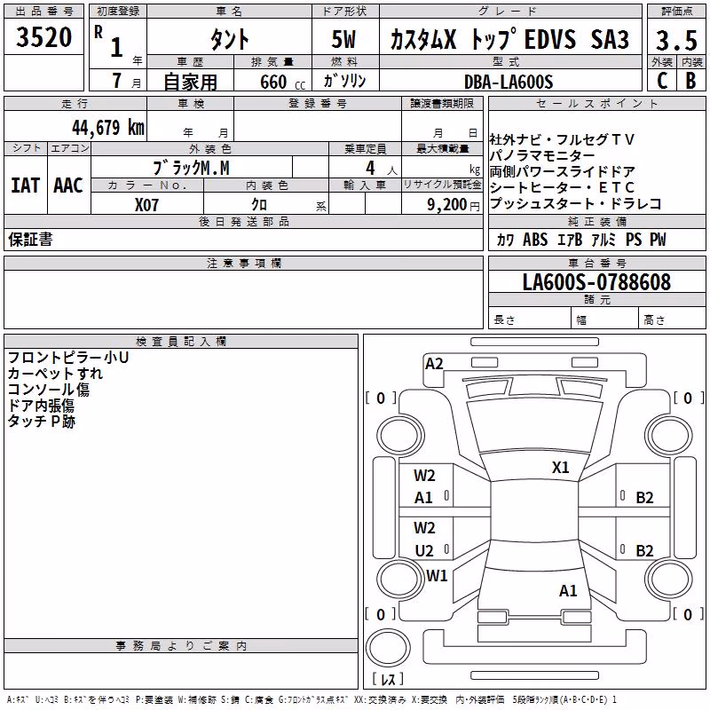DAIHATSU TANTO