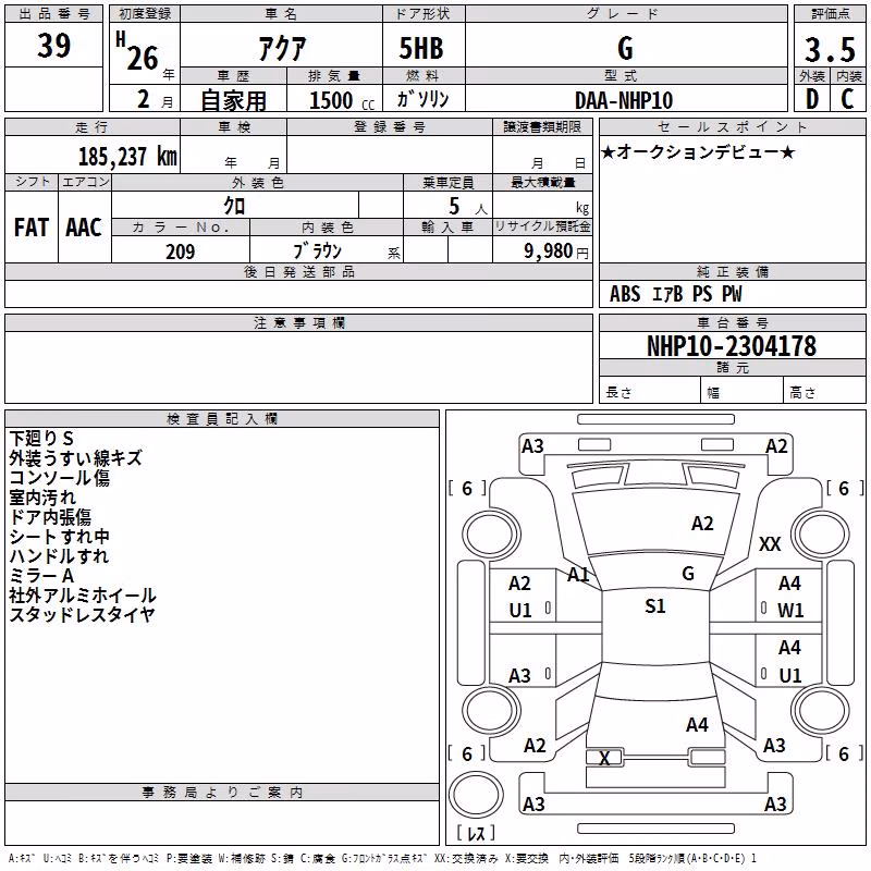 TOYOTA AQUA