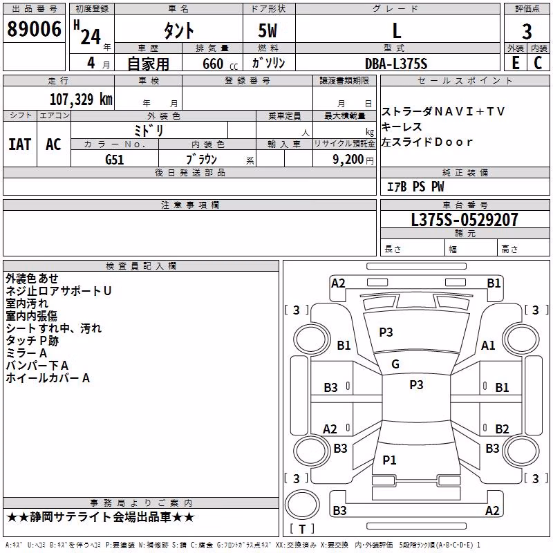 DAIHATSU TANTO