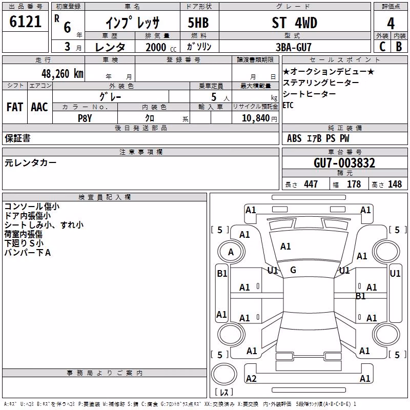 SUBARU IMPREZA