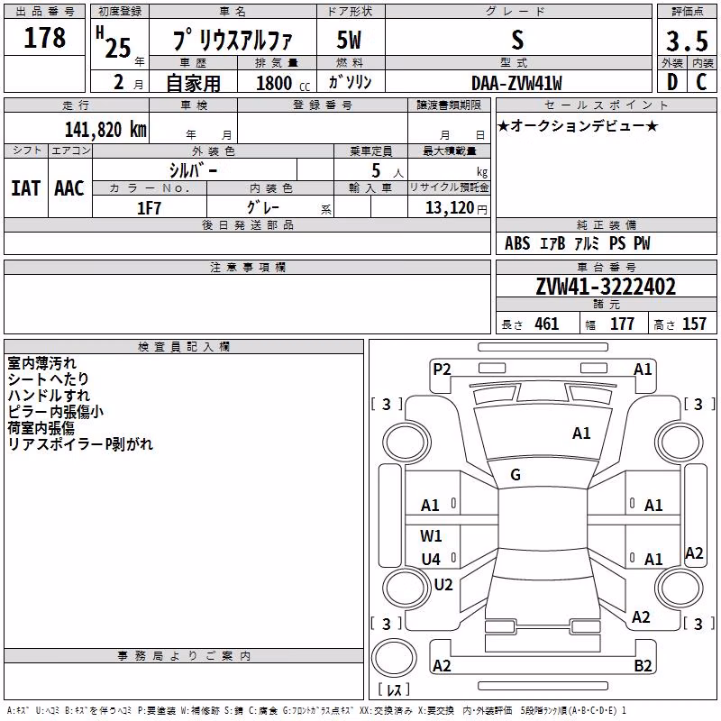 TOYOTA PRIUS ALPHA